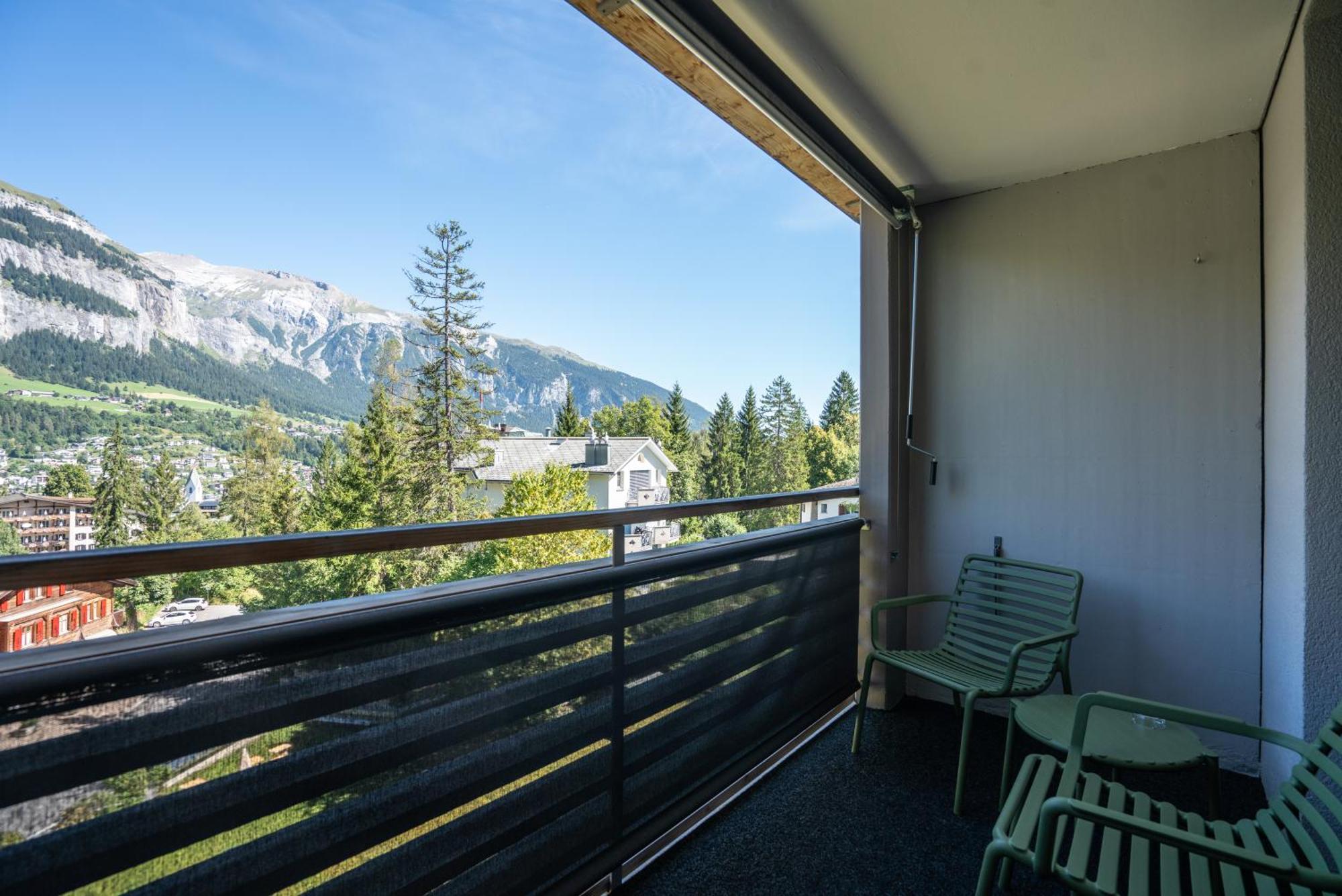 Hotel Des Alpes Флимс Екстериор снимка