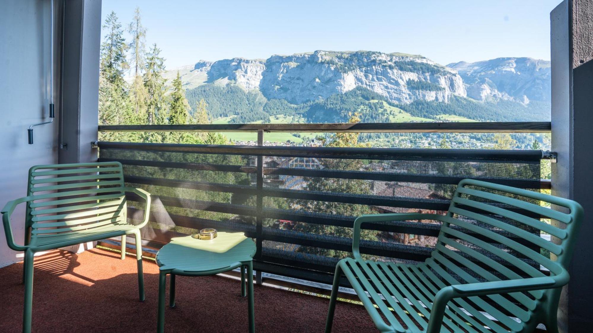 Hotel Des Alpes Флимс Екстериор снимка